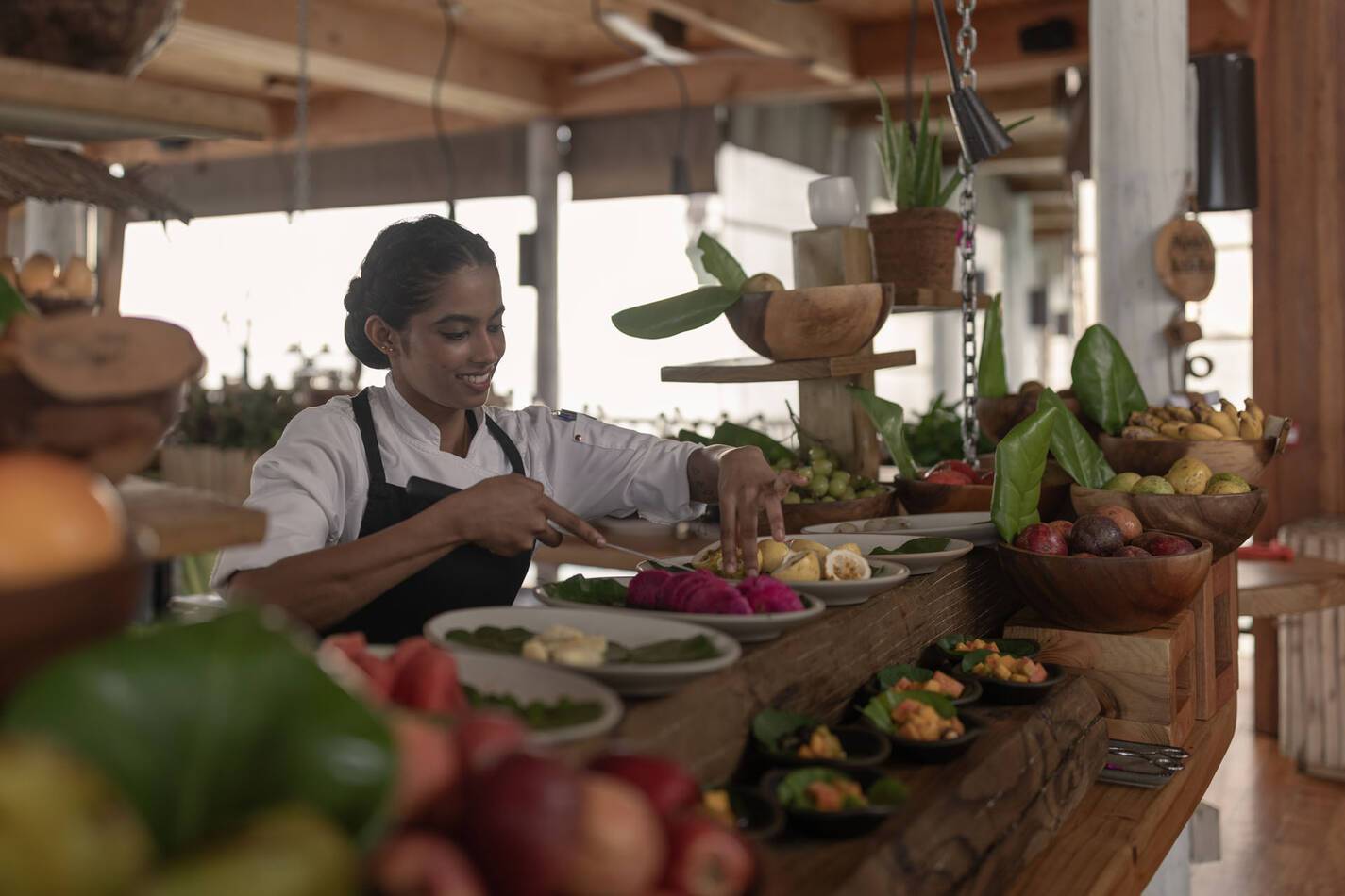 Six Senses  Laamu Fruits Chef